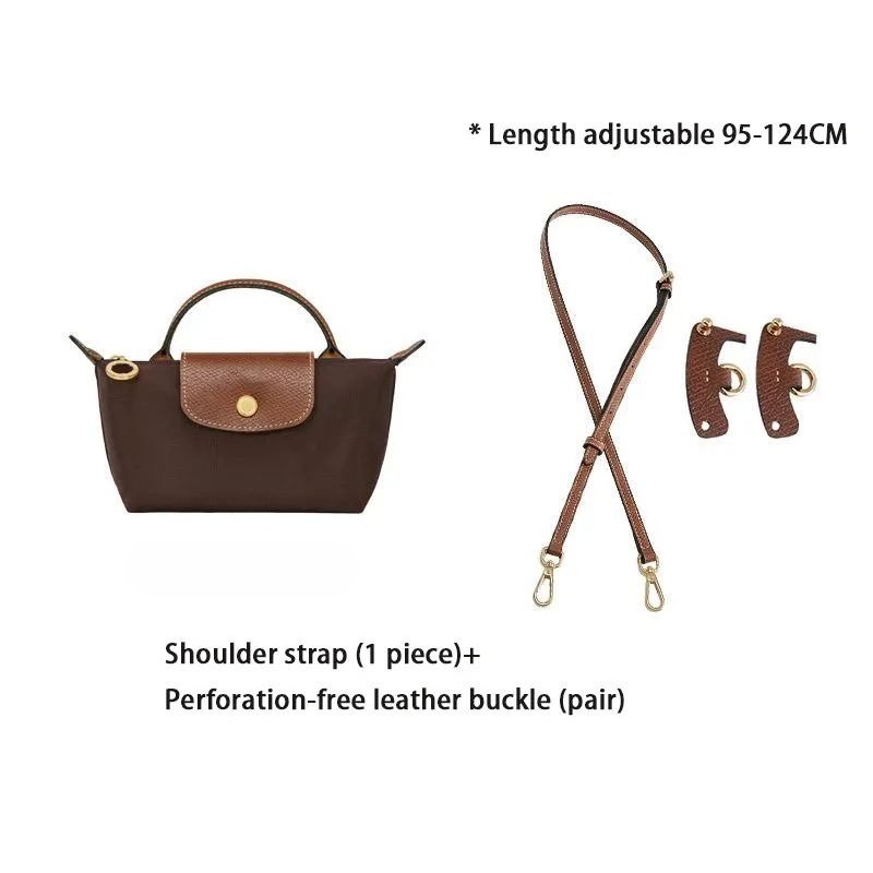 Long Designer Bag2025 Mini Hobos Bag Short Handle Button Zipper Open and Close Recycled Canvas Patchwork Leather Trim Strap Lightweight Crossbody