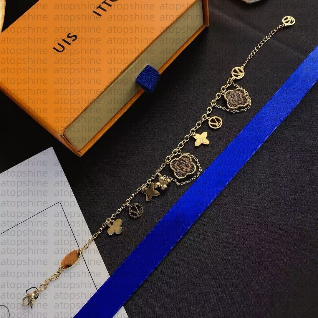 designer bracelet women Charm Bracelet clover bracelet S925 Silver Gift louise bracelet Top Chains Fashion Jewelry Supply jewlery designer for women