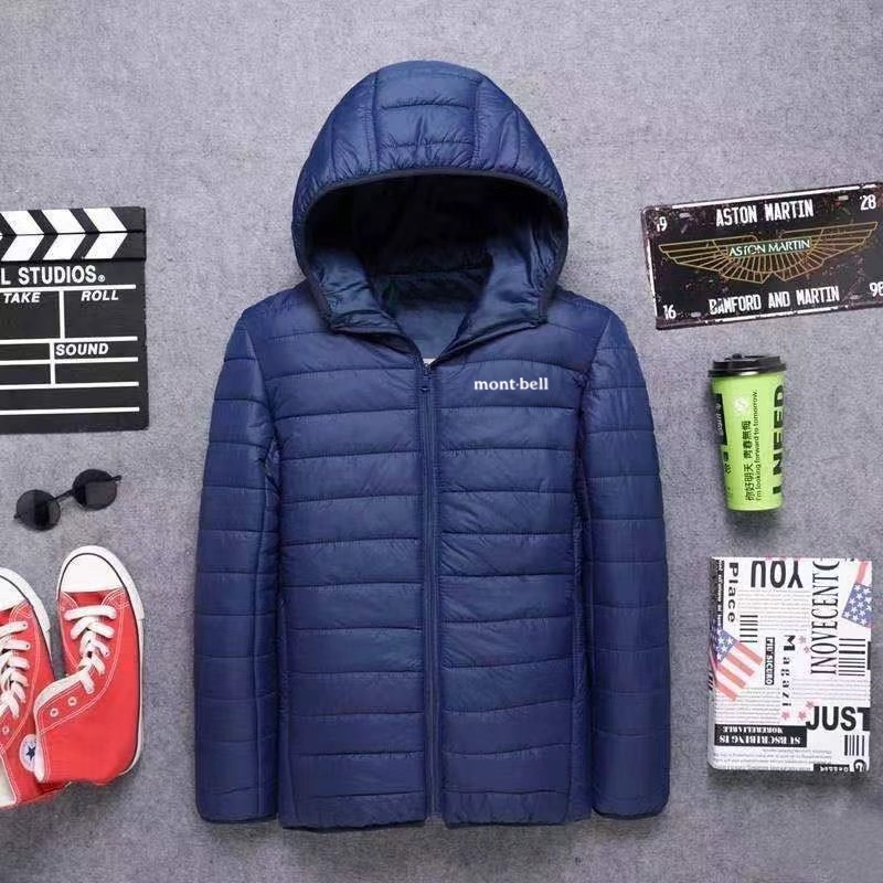 New Designer Mens Jacket Down Hoody Autumn Winter Thin And Light Hoodie Comfortable Windbreaker Trendy Hooded Warm Cotton Jackets Print Montbell Men