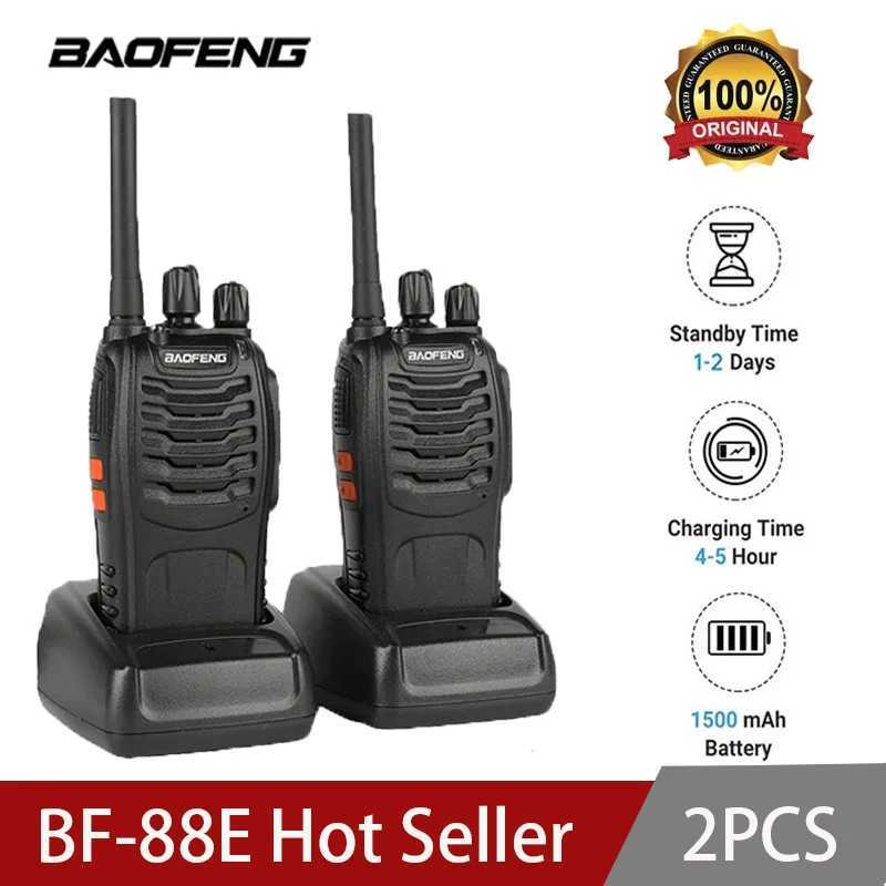 Baofeng BF-88E PMR Handheld Interc Cmunicator 16 Channel Long-Distance Conversation Walkie Talkie 5W 446MHz He Hotel Ra C251120-image-1085438670