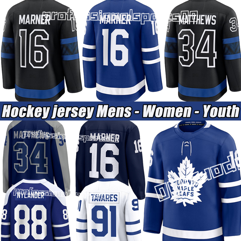 Torontocity Maple Leafs Jersey Hockey Jerseys #34 AustonS MatthewsS Jersey TorontoS 16 Mitch Marner #88 William Nylander John TavaresS Max Domi j-image-906657377