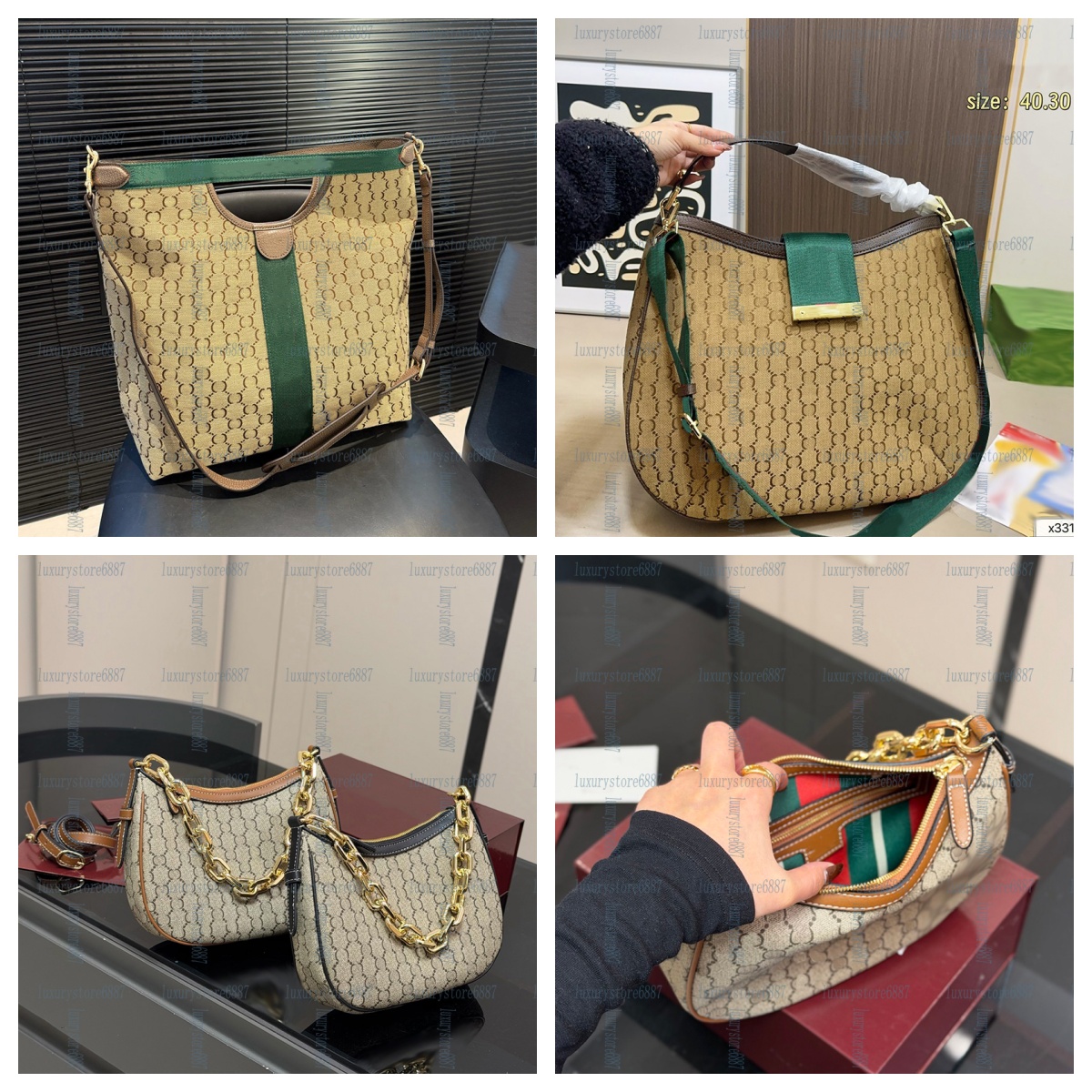 Designer dames nouvelle mode sac fourre-tout décontracté rétro grande capacité sac à bandoulière sac à aisselles sac fourre-tout extérieur portab