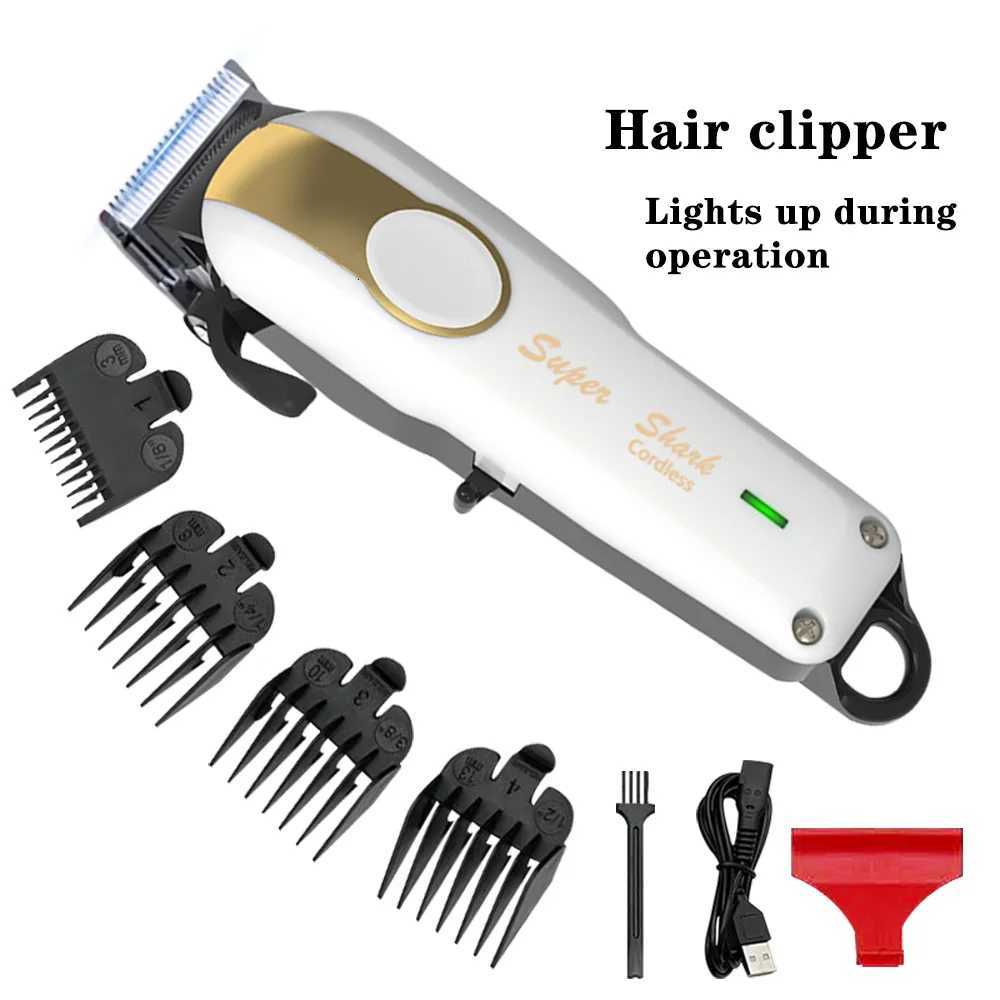 Professional Hair Clipper Powerful Lithium Battery USB Chargeable Trimmer LED Display Home Man Beard Shaver Hair Cutting MachineT251120-image-1085391930