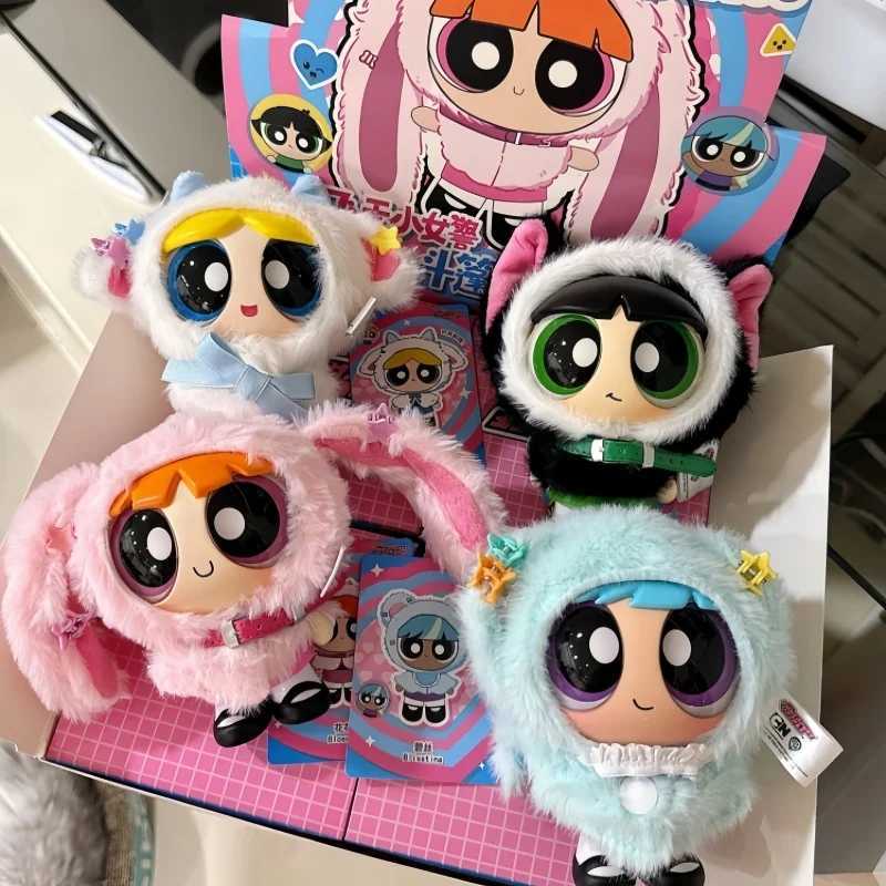 Toptoy Powerpuff Girls Cloak Doll Series Blind Box Toy Pendant Doll Anime Peripheral Desktop Decor Kids Birthday Toy C251122-image-1085714033