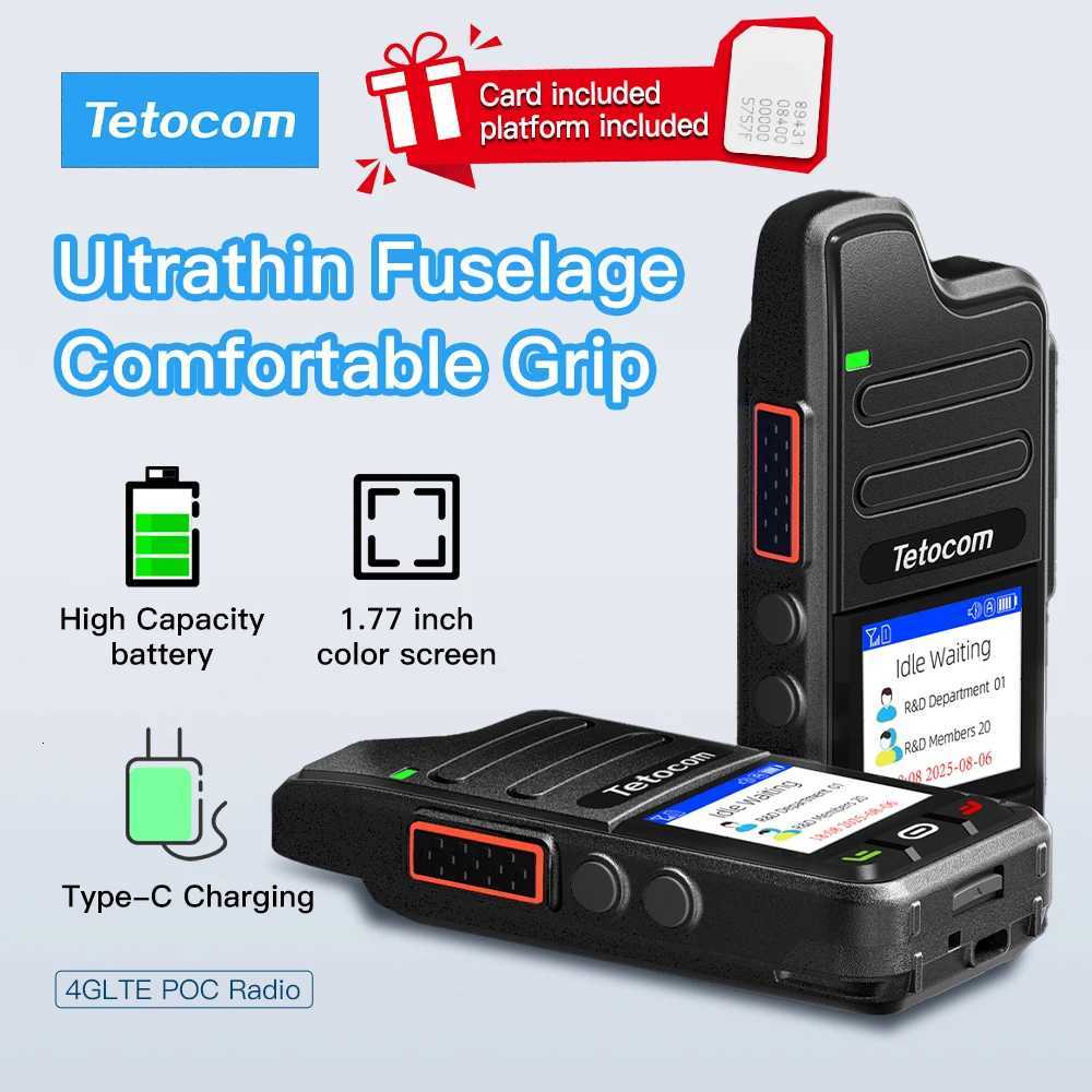 1PC Global Distance Unlimited Walkie talk 5000 km Remote Ra Global Pol Fleet Public Network Outdoor Global 4G POC C251120-image-1085439435
