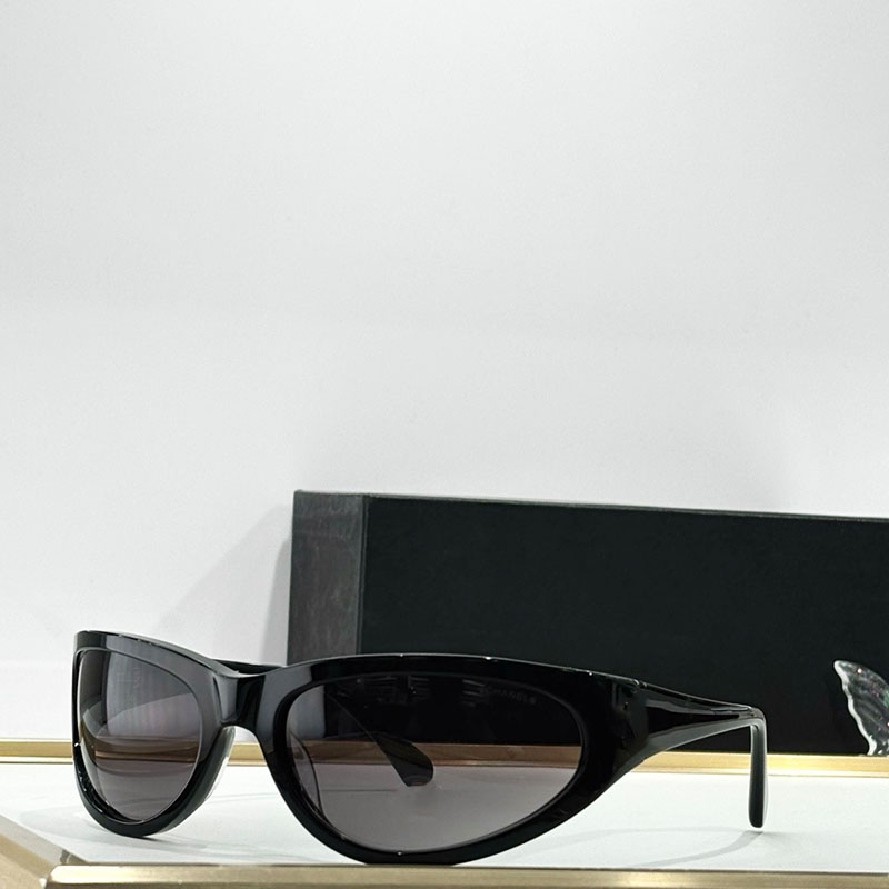 26SS Femmes Oval Frame Lunettes 9188 Femmes Designer Wrap Lunettes de soleil Outdoor Casual Lunettes Femmes Acétate Lunettes de soleil Protection