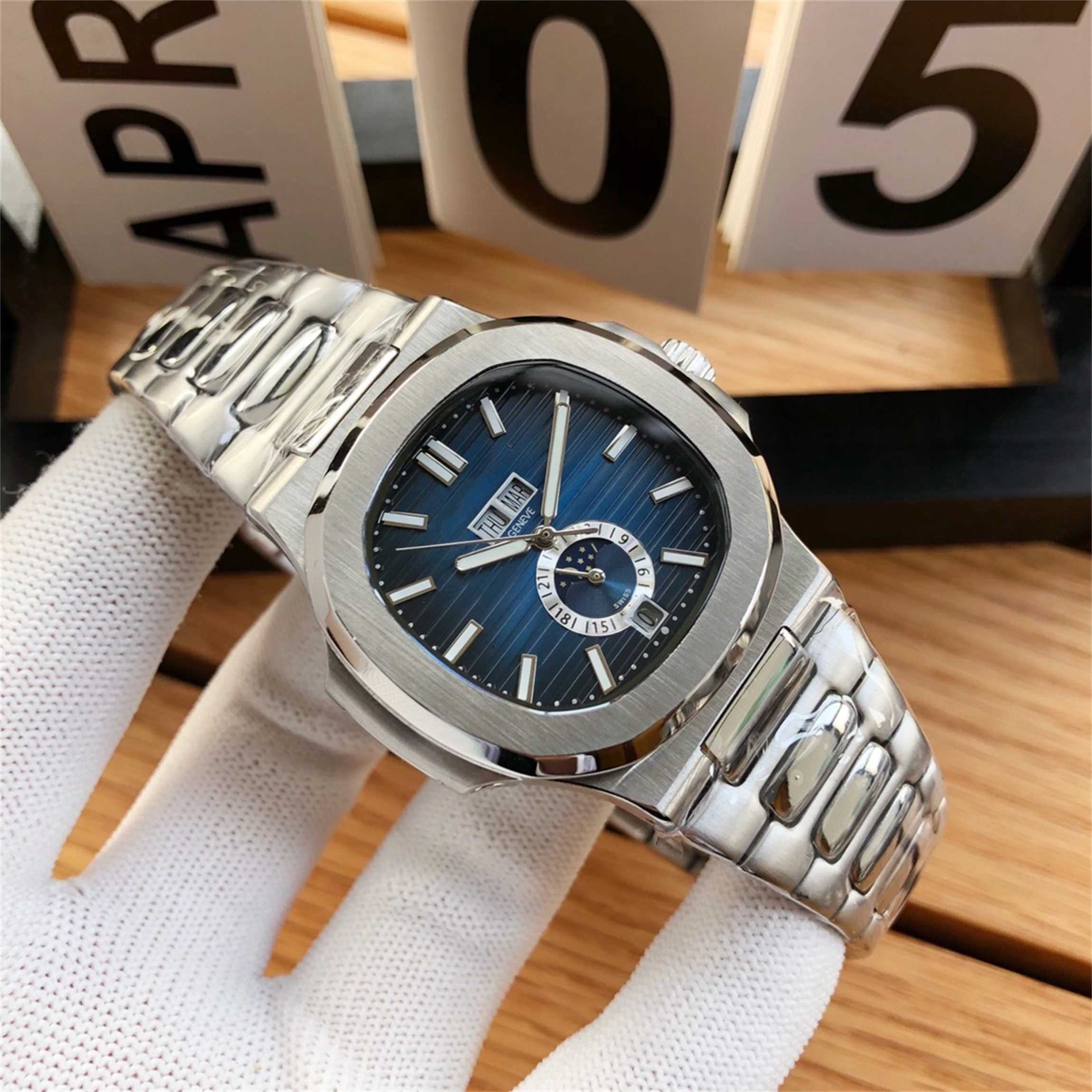 men women Aquanaut nautilussity5726 Master design automatic mechanical movement watch luxury fashion dial sport waterproof sapphire glass same Wrist