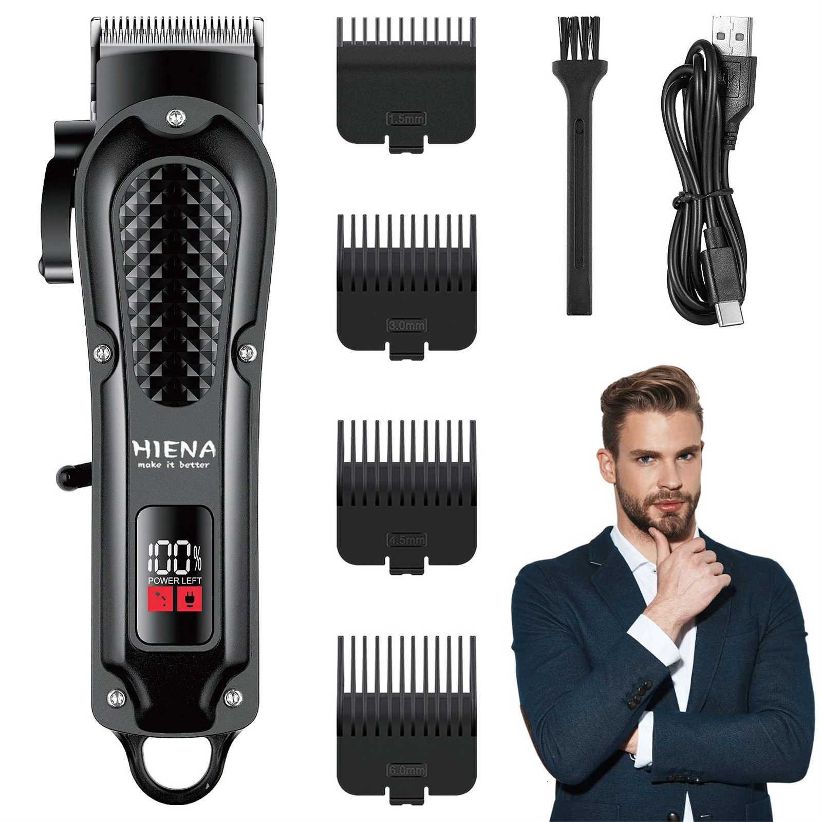 HYN-212 Electric Hair Clipper UBS 5V1A Rechargeable Cordless Beard Trimmer Men Powerful Electric Hair Clipper Trimming ToolT251120-image-1085402747