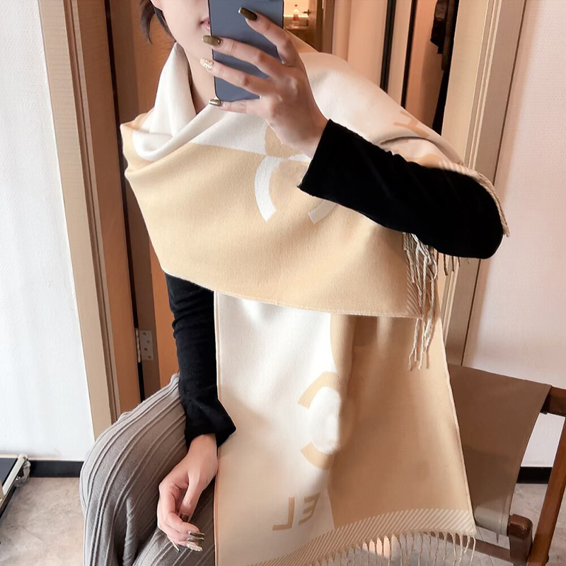 fashion top designer women scarves man brand Winter Letter cashmere scarf luxury soft touch wool Long Scarves Christmas gift high quality