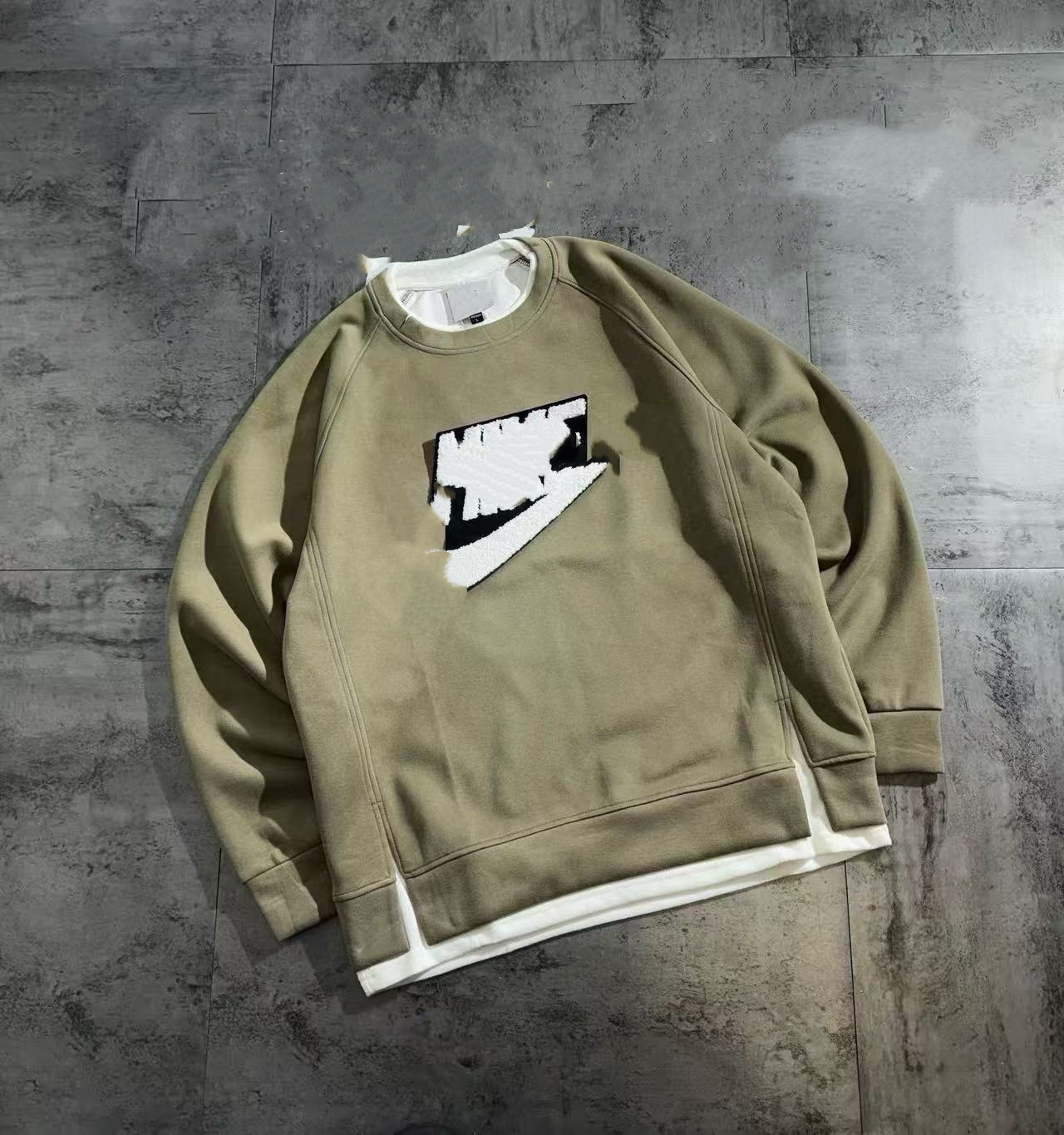 N nouvelle série 100% pur coton haute densité élastique sweat à capuche unisexe