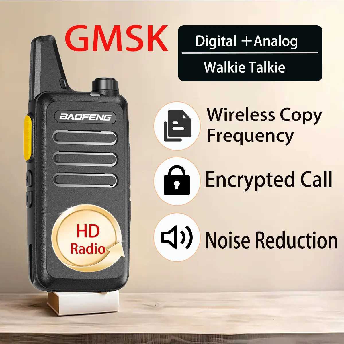 2PCS Baofeng BF-T20D GMSK Digital Walkie Talkie No Reduction Encrypted Call 2s Copy Frequency VOX BF-888S UV-5R Ham Ra C251120-image-1085438337