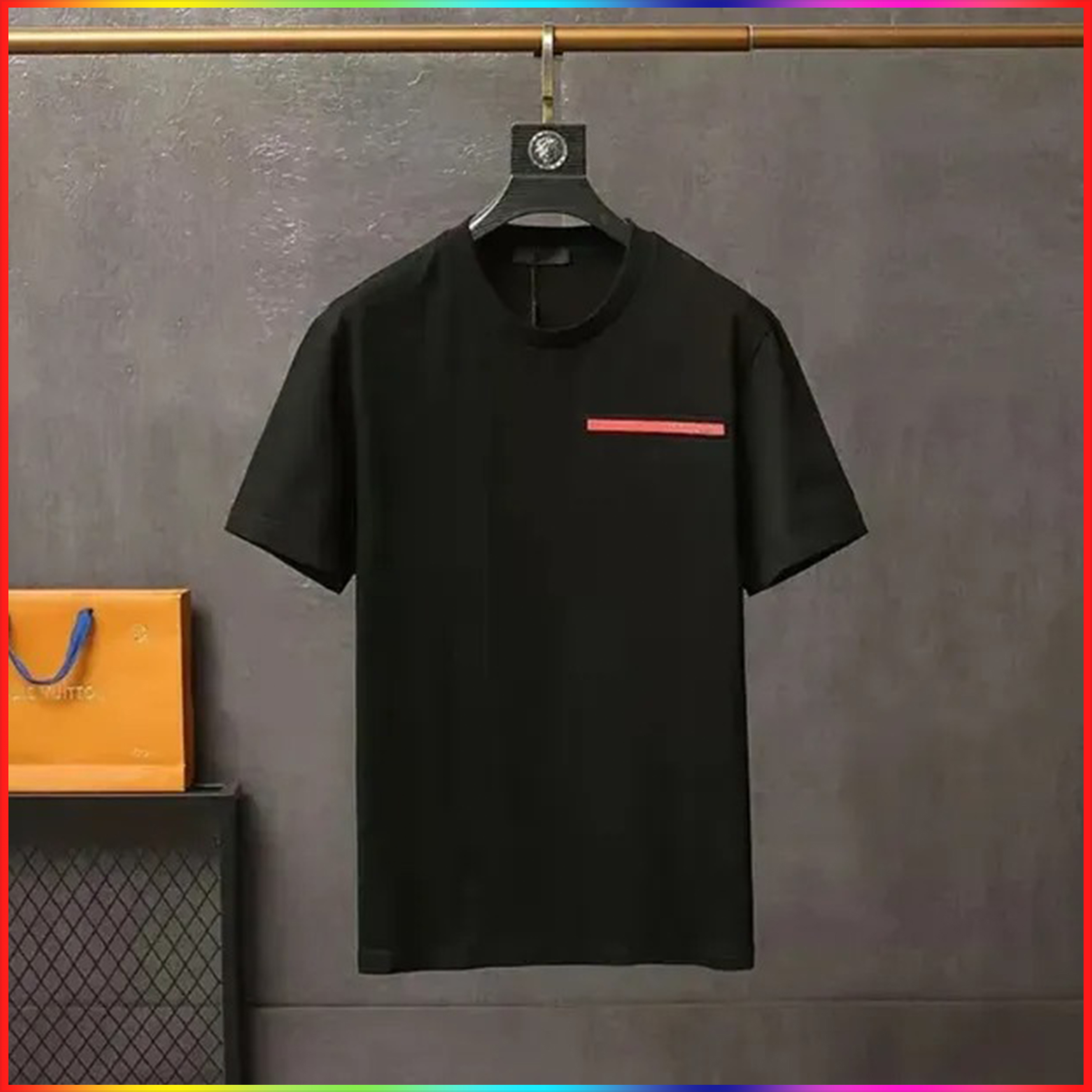 5A Mens design T-shirt Summer Top Sell Color Sleeves Chest Letter Tees essential Vacation Short Sleeve Fashion Casual Letters Printing Graphic Te-image-754484011