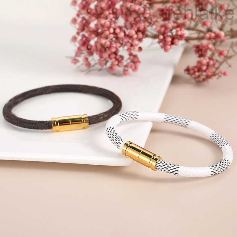 Jewelrys Mens leather bracelet designer women bracelets flower bijoux de luxe vintage plated gold buckle bracelet bangle for woman jewerly Valentine
