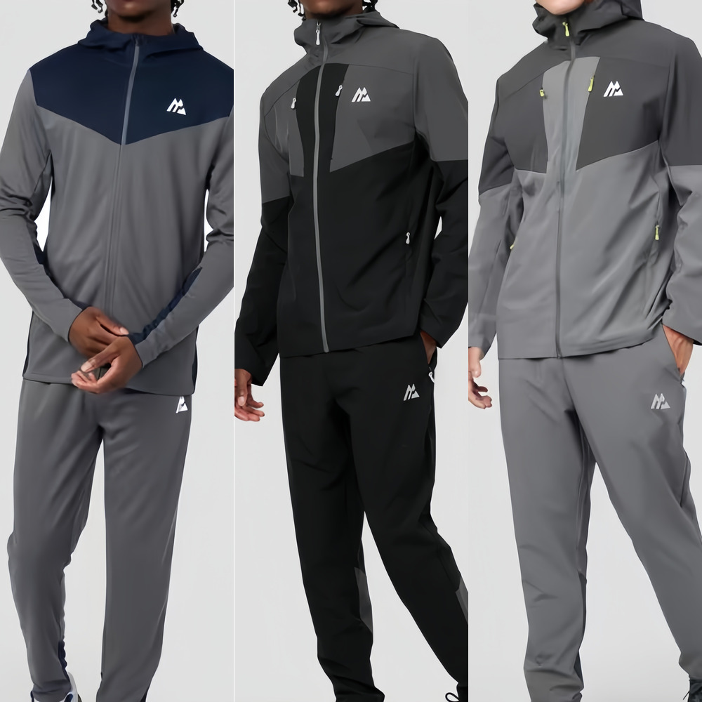 High quality monterex tracksuit Latest model tech 3-piece set designer montirexs Tracksuit sports fiess jogging suits quick dry sportswear sweatpant