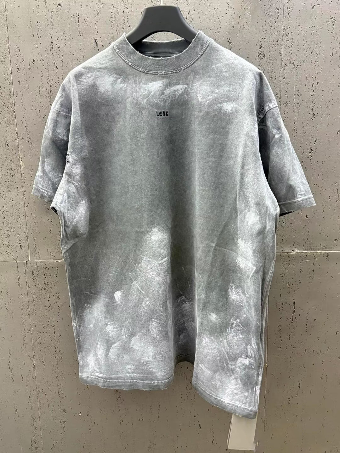 baleniagaa chemises designer hommes Living Ink Moss Print Tee: pigment photosynthétique, modèle de culture biophilique expérience chemises pour h