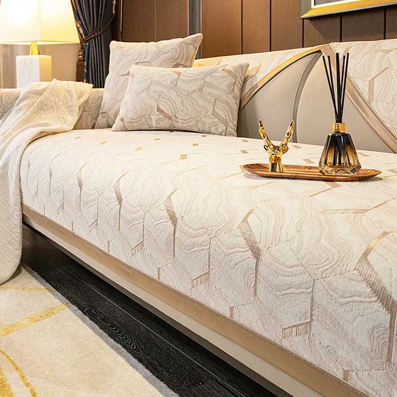 Luxury Jacquard Sofa Cover Sectional Towel Chenille Non-slip Kids Pet Cat Couch Seat Mat for Living Room Sofa Cushion Home Decor C251121-image-1085581149