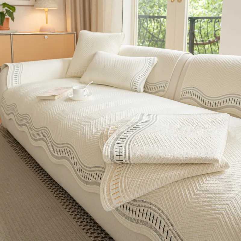 Chenille Sofa Covers for Living Room Anti-Slip Light Luxury Sofa Cushion All Seasons Universal Couch Towel Modern Home Decor C251121-image-1085580877