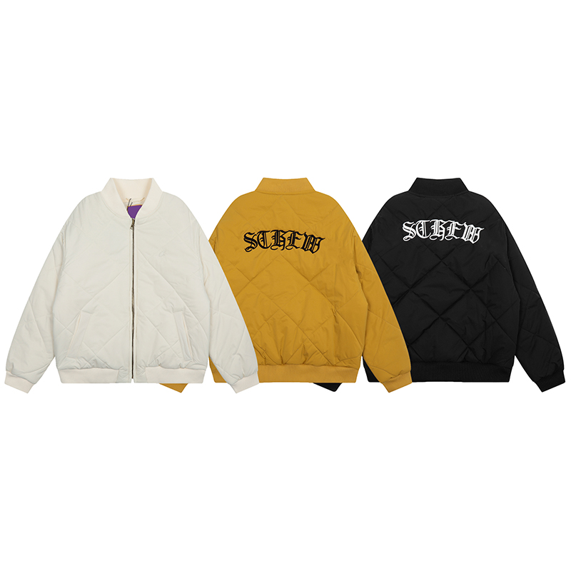 Brand Retro flying designer jacket Classic basic letter embroidery Devil's Island standing collar jacket