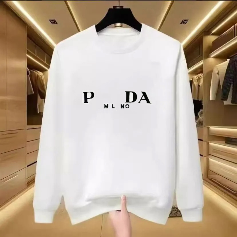 Letter printing online celebrity long-sleeved sweater autumn and winter 2025 new casual Joker T-shirt M-5XL