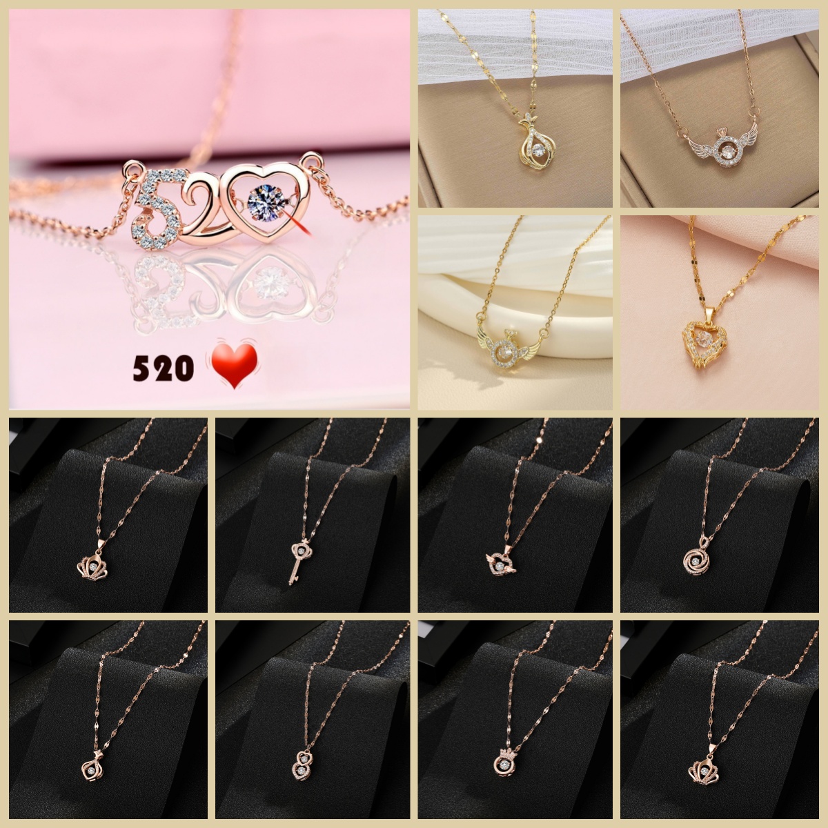 Luxury Niche INS Minimalist Collarbone Chain moissanite chain designer necklace designer necklace for woman diamond chain luxury jewelry women me