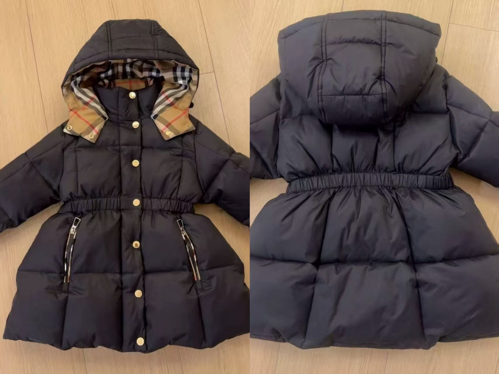 kid winter coats puffer down coat desinger black baby Jackets kids luxury boutique clothes Composite design Warm clothing winter boys girl Outwear