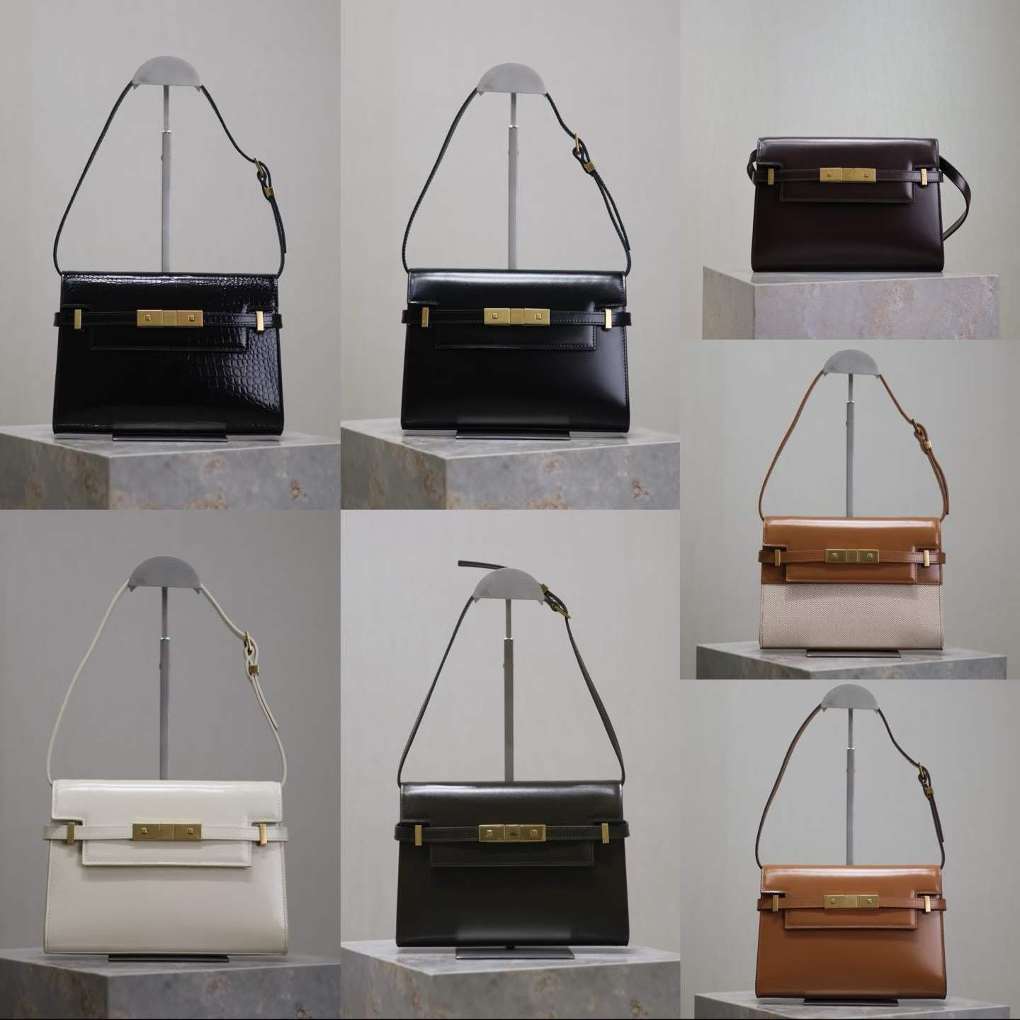 12A Top-Quality Mirror-Finish Luxury Designer Women's Bag, Genuine Crocodile Leather Crossbody Bag, Wallet, Vintage Crocodile Sunset Shoulde