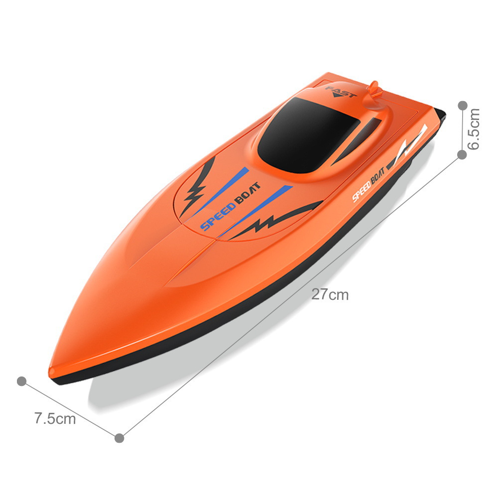 251121-1 Hidden link Super-powerful 2.4G wireless remote control boat/speedboat with dual electric motors - a toy for boys and children.-image-1085501705