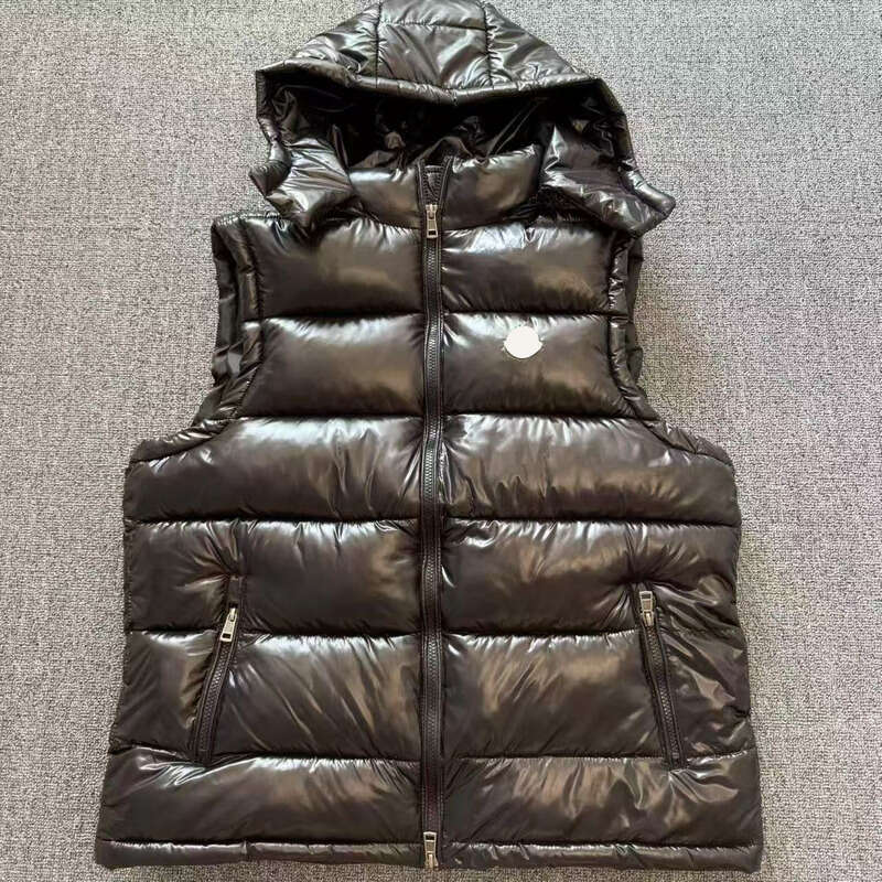 New Winter Thick Mens Vests Jackets Sleeveless Windbreaker Designer Puffer Tops Jacket Hoodie Coat Mens Coats Zippers Mens Womens Downs Vest Outerwe