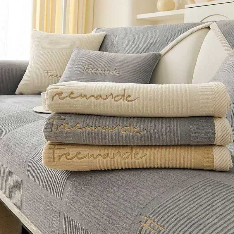 1PC Nordic Thicken Sofa Seat Cover for Living Room Non-Slip Pets Kids Sofa Cushion Mat Soft Plush Couch Towel Pad Home Decor C251121-image-1085580830