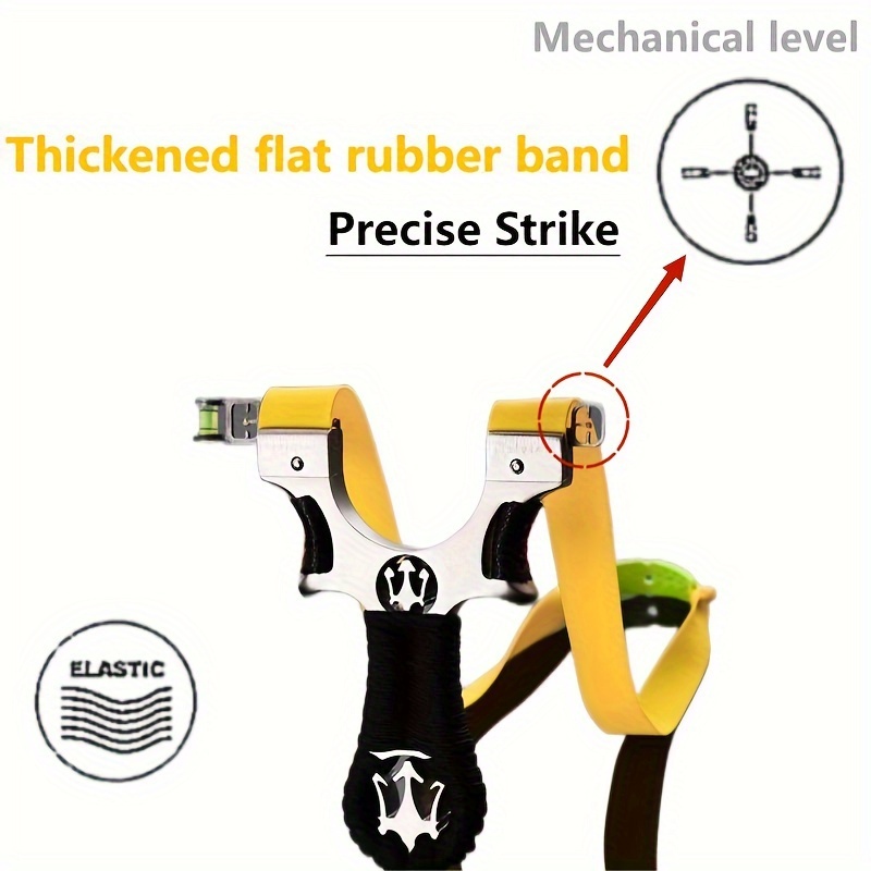 Fast Pressure Hunter Wire Cutting Flat Rubber Band Slingshot Straight Plate Left Bank Bulletin Professional Competitive Competition-image-1054519838