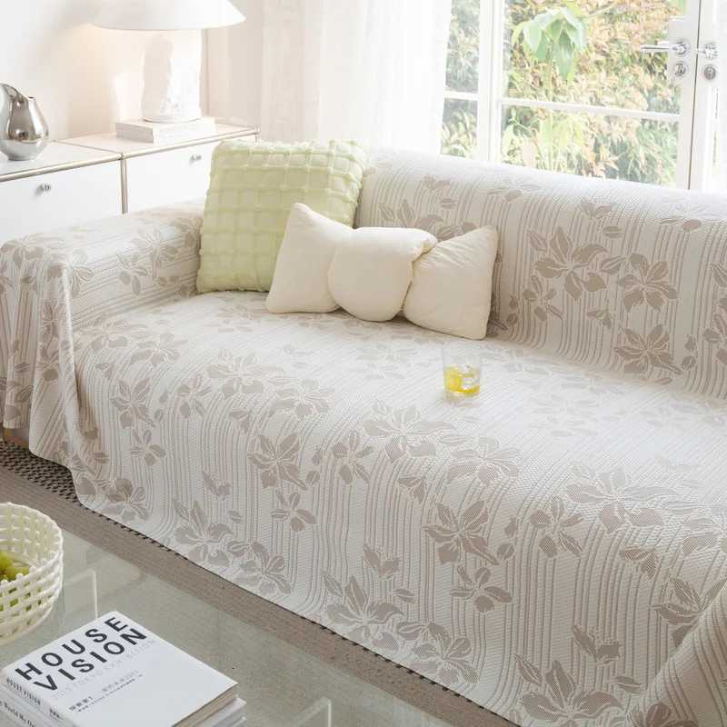 Ice Silk Cooling Feel Quilted Sofa Couch Cover Anti-Slip Sofa Slipcovers Seat Cover for Living Room 1/2/3/4 Sofa Protect C251121-image-1085580745