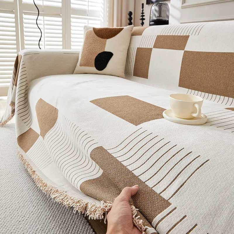 Luxury Sofa Cover Chenille Sofa Towel Blanket Couch Cover Universal Anti-cat Scratch Sofa Cover for Living Room 1/2/3/4 Seater C251121-image-1085581288