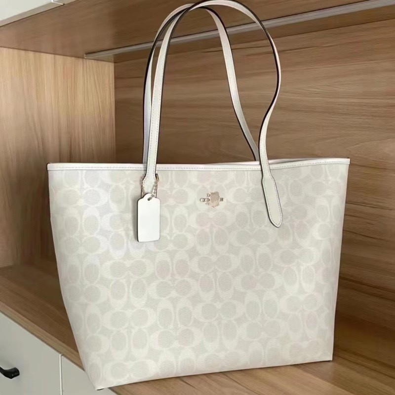 COA Home City33 Tote Bag High Quality Vintage Fashion Large Capacity Bag Shopping Bag Shoulder Bag Women's Bag