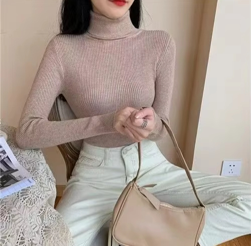 A322 Mode d'hiver décontracté vêtements pour femmes pull pour femme mince hauts basiques cardigan pour femme tricoté pull pour femme peut être pe
