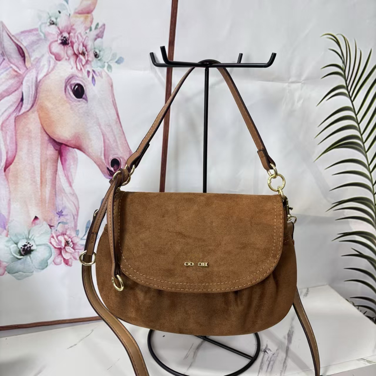 Portefeuille de concepteur pour femmes nouveau automne hiver chaîne de mode large bandoulière polyvalent texturé grande capacité fourre-tout sac