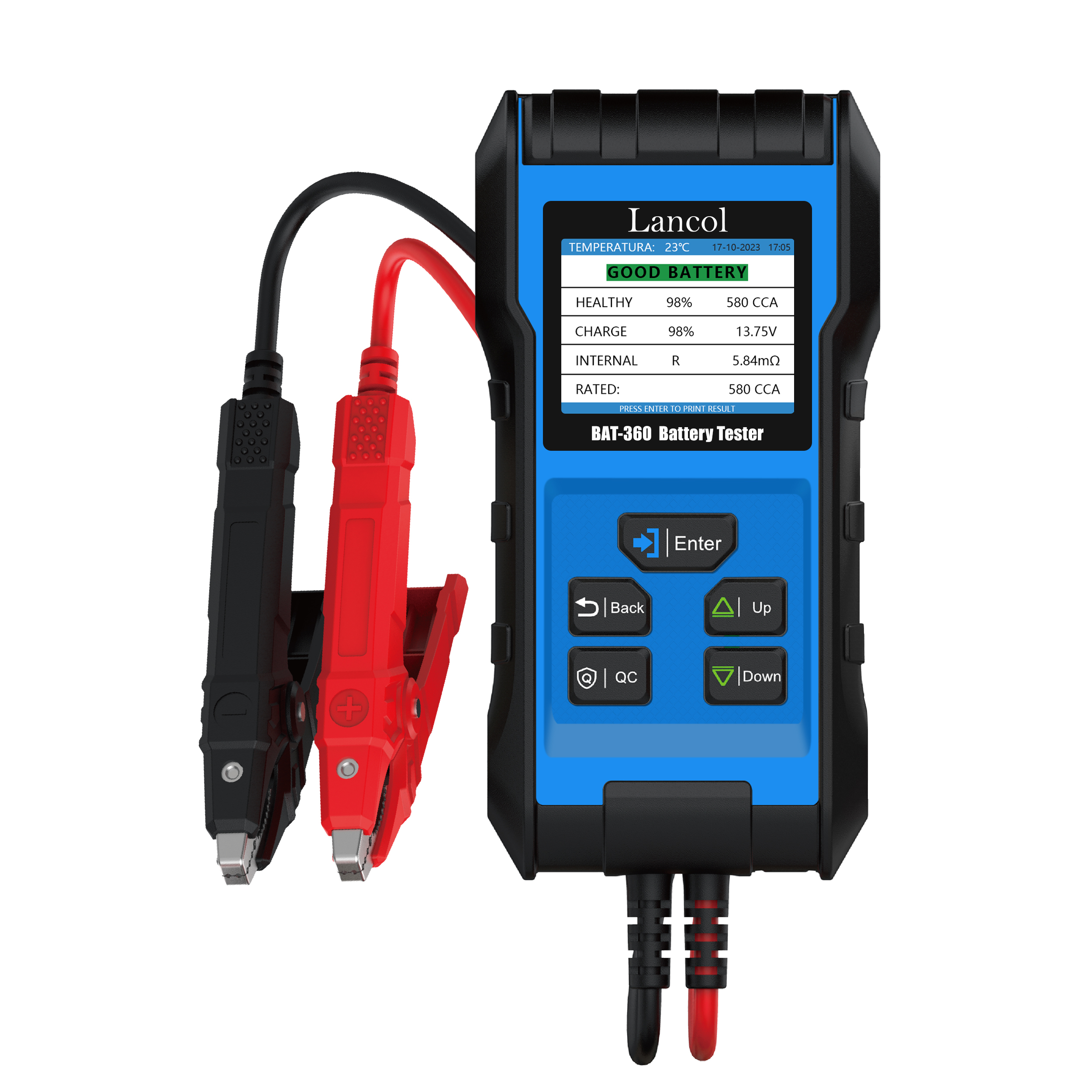 professional grade car voltage checker with led display bat360 by lancol-image-1054583057