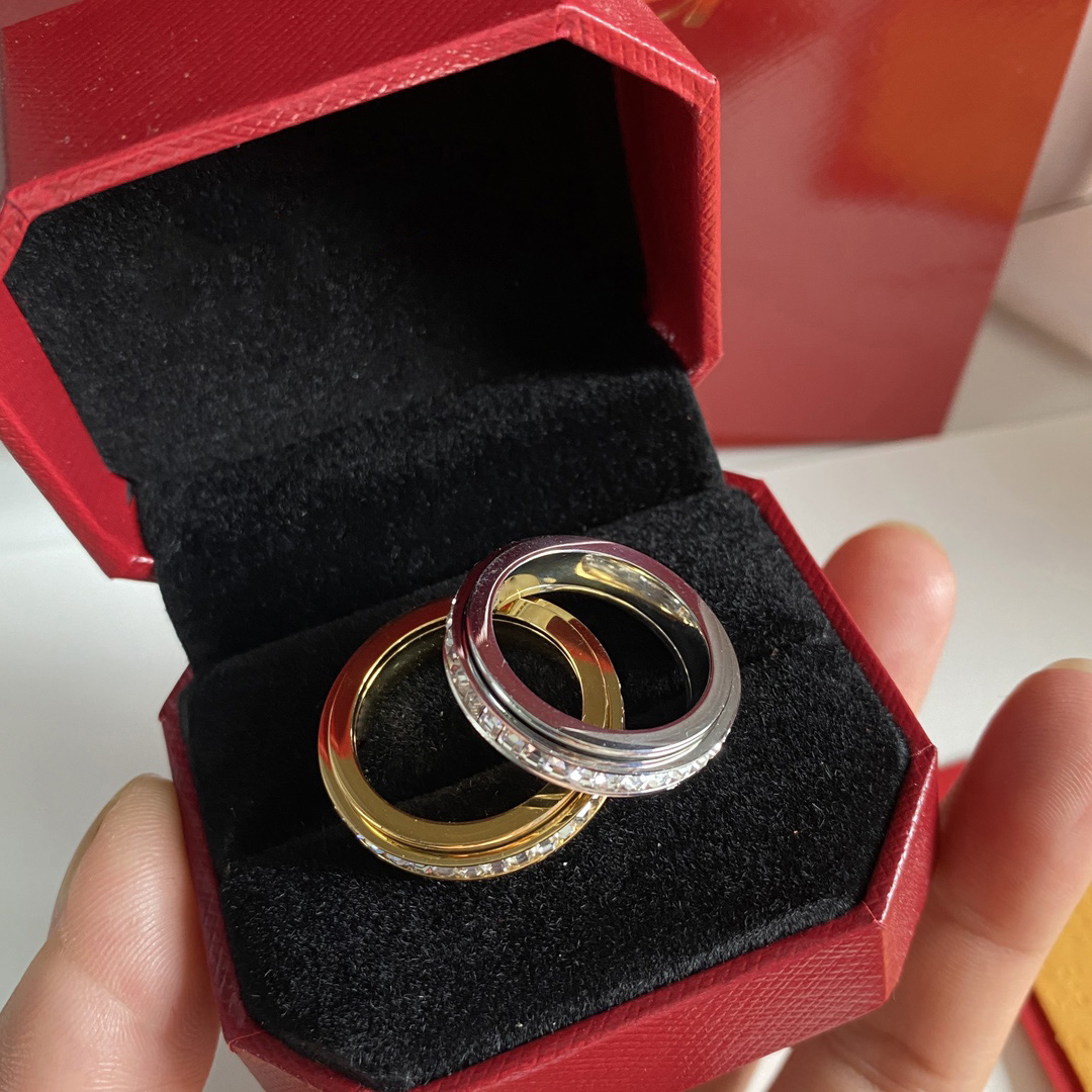 ring designer ring luxury rings gold diamond ring high quality man woman classic jewelry light sophistication various style engagement love ring val