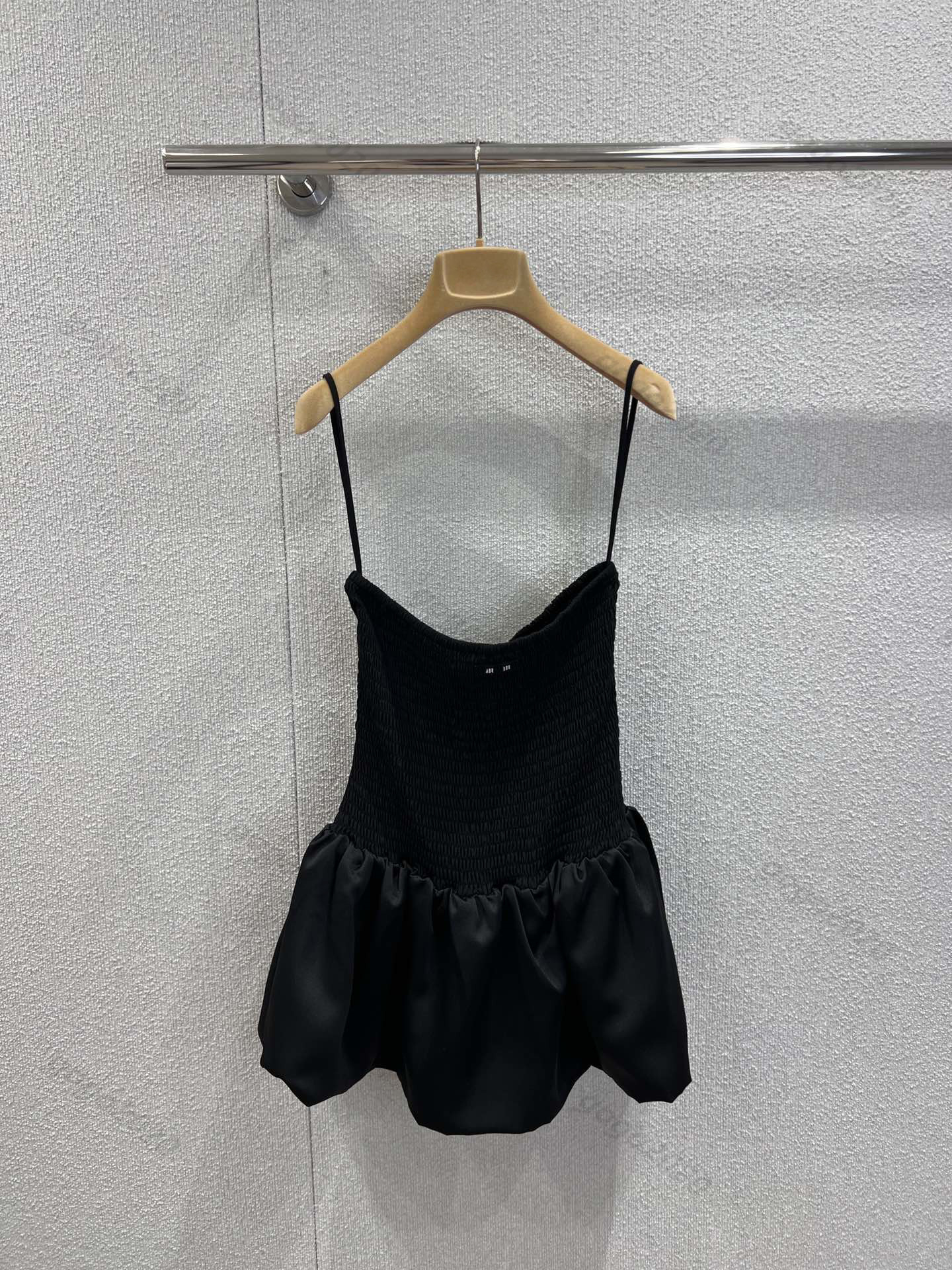 Summer Design Letter Women Designer Embroidered Strapless Bubble Shirt Party Dresses New Girls Crop Tank Vest Tee A-line High End Mini Dress Shir-image-1097603491