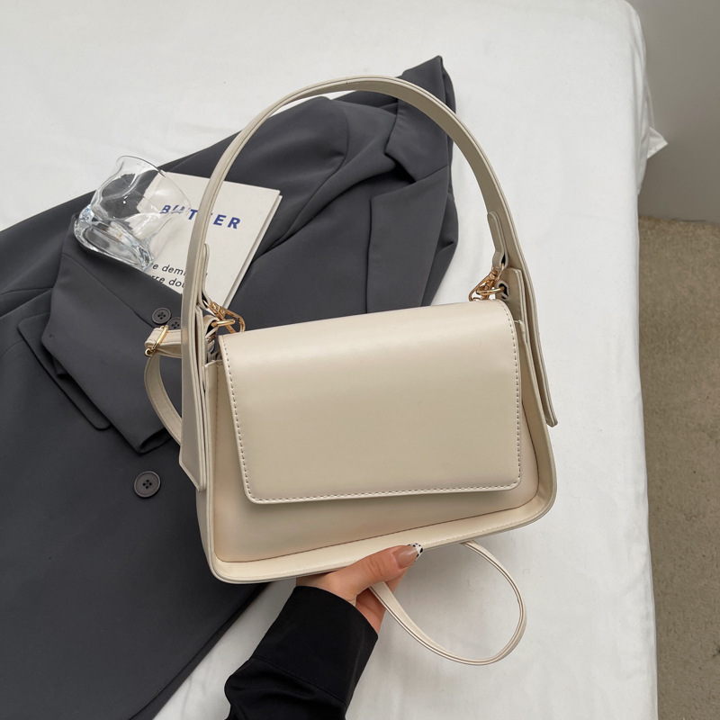 D15 Trendy 2025 Sac messager à bandoulière de style niche française pour femme - Parfait pour les tenues d'automne et d'hiver