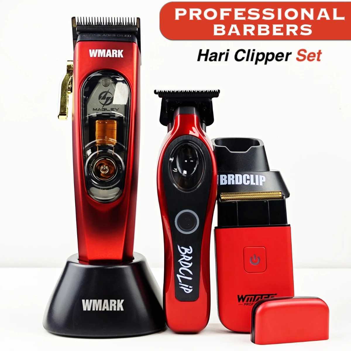 WMARK tondeuse à cheveux électrique professionnelle NG-9004 BRDCLIP M3T tondeuse à cheveux rasoir électrique NG-7901 salon de coiffure DLC lame M