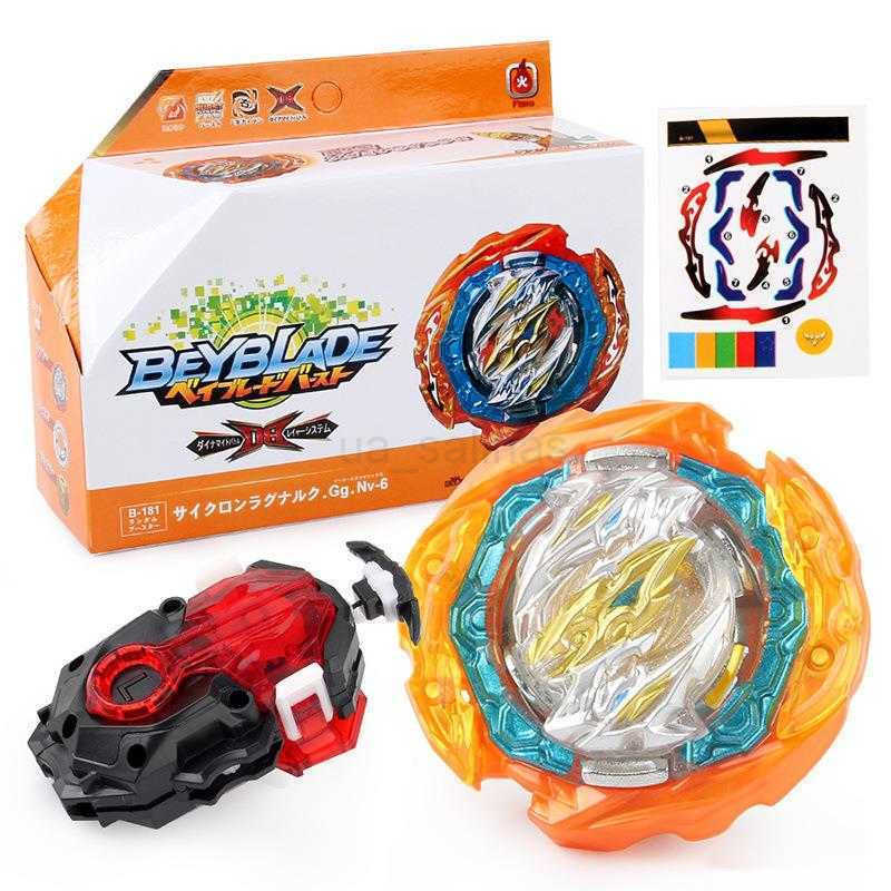 Single Bey B-186 Roar Bahamut Dynamite Battle Bey B186 Left Spinning Top Only without Laun Kids Toys for Boys Children Gift C251121-image-1085617408