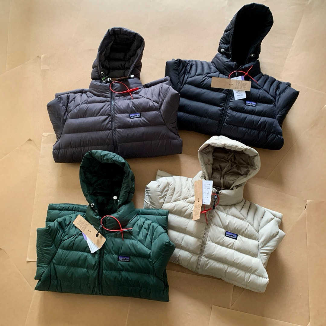 Designer Patagonialys Mens thin Down Jacket for Autumn and Winter Outdoor Thermal Hooded windbreak Warm Coat doudoune luxe High Quality Couples Set