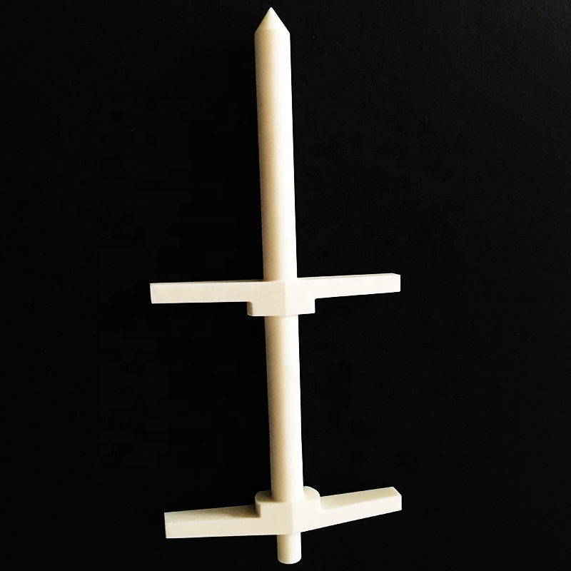 Factory Direct Selling 995 Alumina Ceramic Parts Electronic Insulating Ceramic Support for Semiconductor-image-1085791595