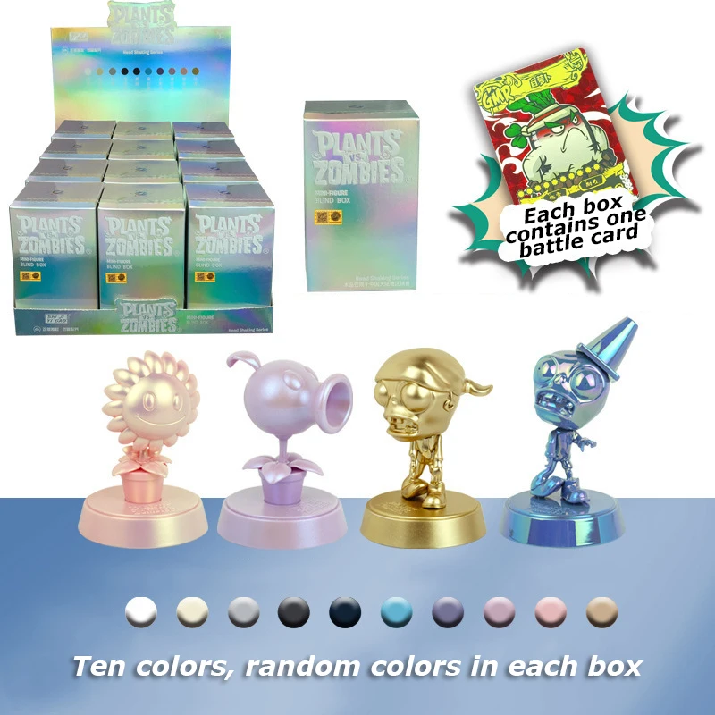 New Blind Box Toy Peashooter Movable Figure Ornaments Genuine Toy Figures 4 Style Game Model 2 Model Kit Kids Gift for Boy K260321-image-1098416661