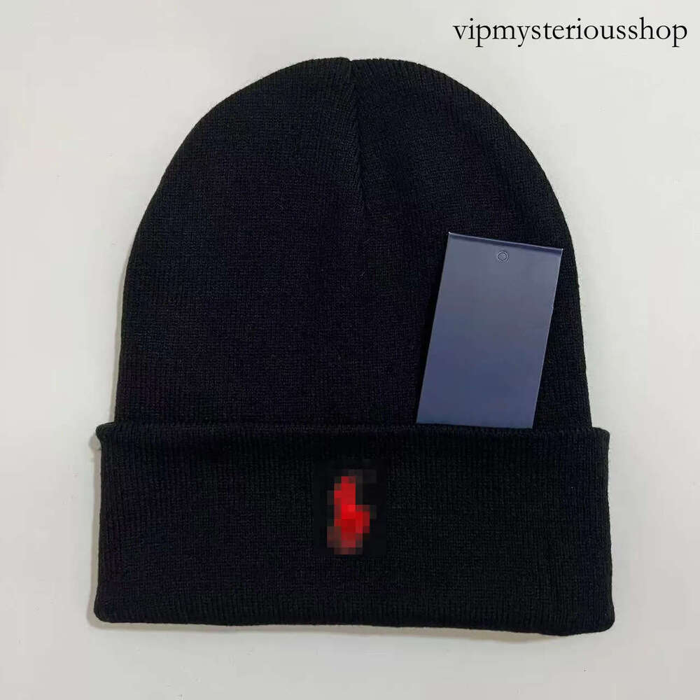 Fashion polo mens thick women beanie caps ball hats Autumn Winter Outdoor Warm Knitted Hat Fashionable street hat Embroidery Knight high quality Sku