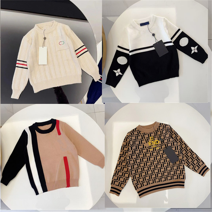 Vêtements de créateurs pour enfants Pulls pour enfants Manteau pour enfants Convient aux garçons et aux filles. Style automne/hiver. Pull chaud p