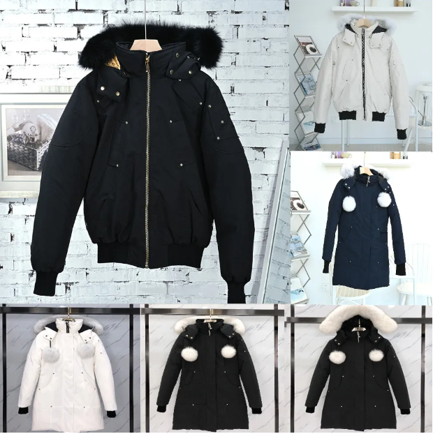 NFC down jacket parkas mens coat outwear windproof coats Fur winter Scan moose puffer jacket Duck Down Jacket Winter Hot Selling designer jacket us