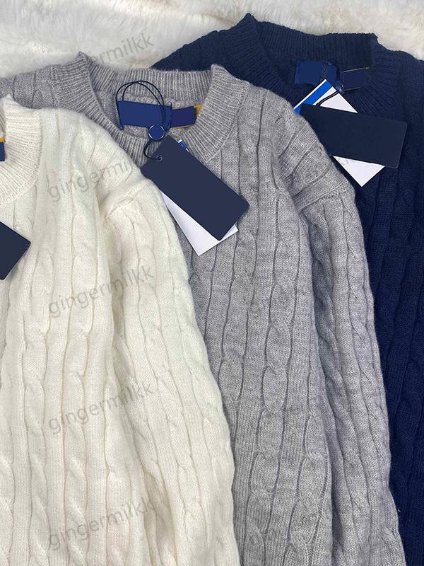 Designer Sweater For Men Women's Embroidered Sweaters long sleeved knitted sweater Warm couple sweater