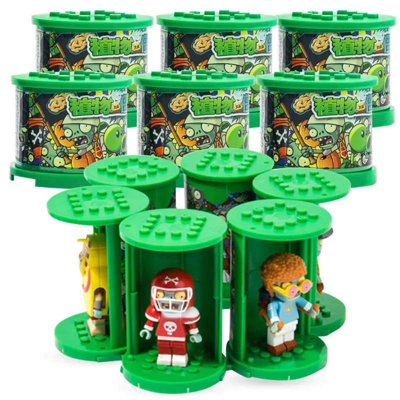 25pcs Whole box 2 Fire Peashooter Zombie Army Blind Box Game Scene Model 50 Styles Action Figures Collection Boys Toy Gifts K260321-image-1098416729