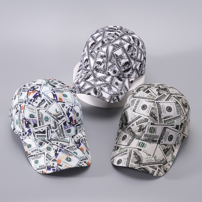 New style dollar printed baseball cap for women Y2K designer beanie bonnet winter hat luxe mens beanie designer winter hat beanie men hats designers